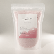 Vonná sviečka Sand - Púdrová ružová - Maison de Roses - 300g