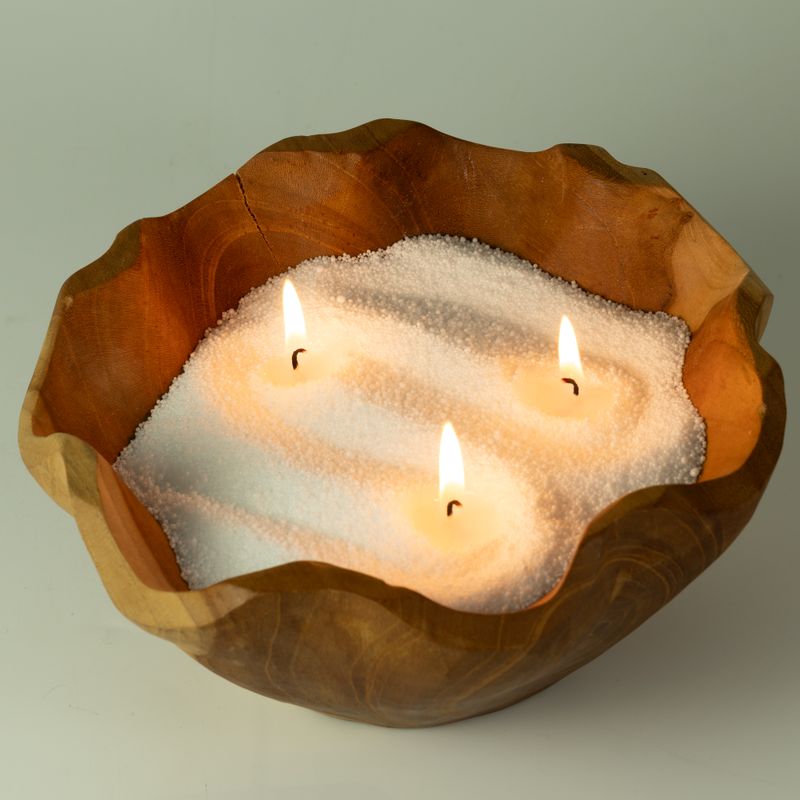 Sviečka s vôňou piesku - Čierna - Spirited - 300 g