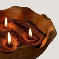 Voňavý piesok do sviečok - Mocha Brown - Crimson Crystal - 300 g