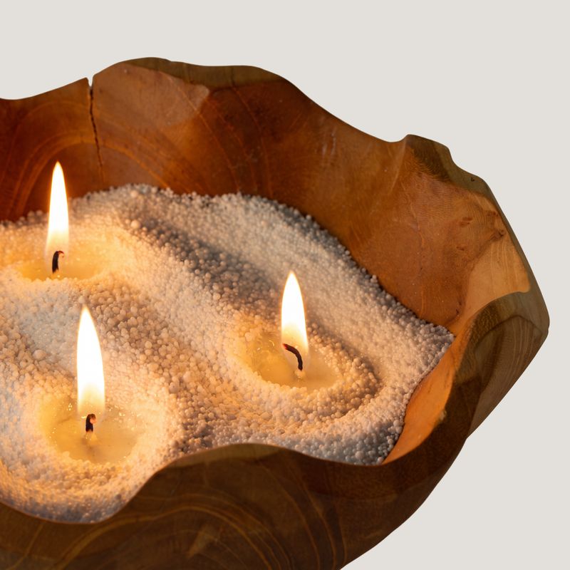 Voňavý sviečkový piesok - biely - Hviezdny elixír - 300 g