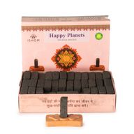 Balík 104 prírodných vonných tehličiek na dymenie a horák - Happy Planets - Ritual Bricks