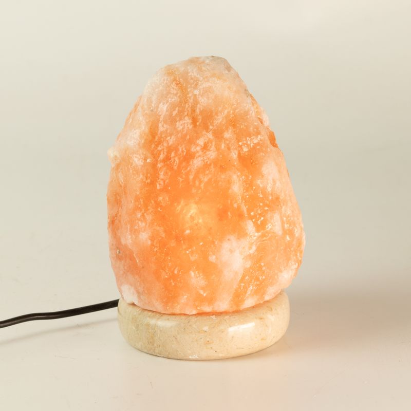 Kvalitná USB prírodná solná lampa - 11,5 cm (viacfarebná)