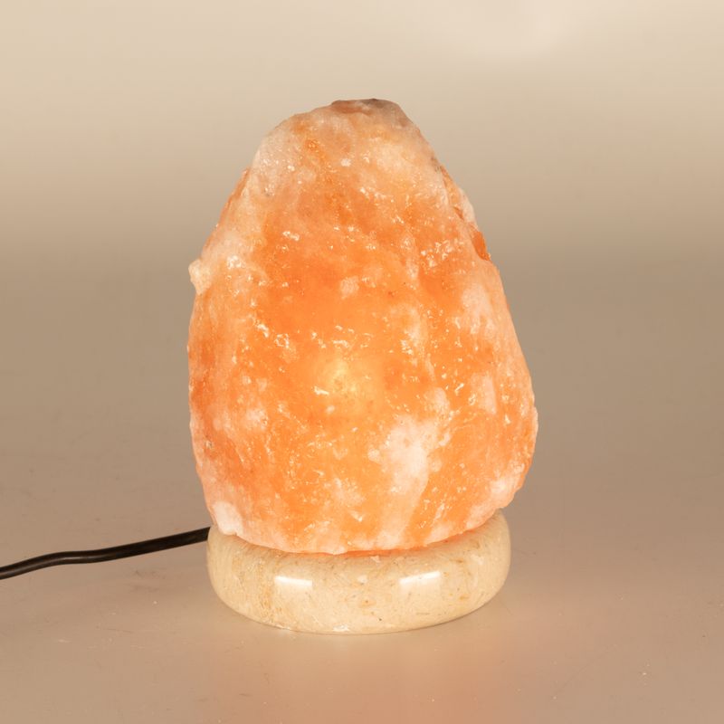 Kvalitná USB prírodná solná lampa - 11,5 cm (viacfarebná)