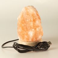 Kvalitná USB prírodná solná lampa - 11,5 cm (viacfarebná)