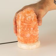 Kvalitná USB prírodná solná lampa - 11,5 cm (1 ks)