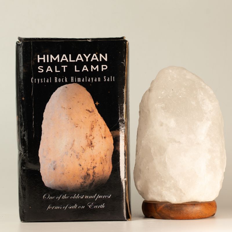 Kryštálová skala Himalájska soľná lampa - približne 1,5 - 2 kg