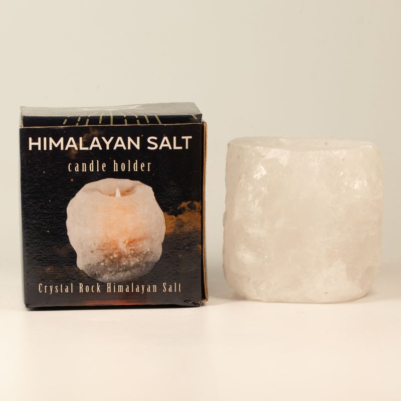 Crystal Rock svietnik z himalájskej soli 600-800 g