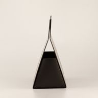 Plochý darčekový box - Ručný box (20×10×20 cm) - Čierna
