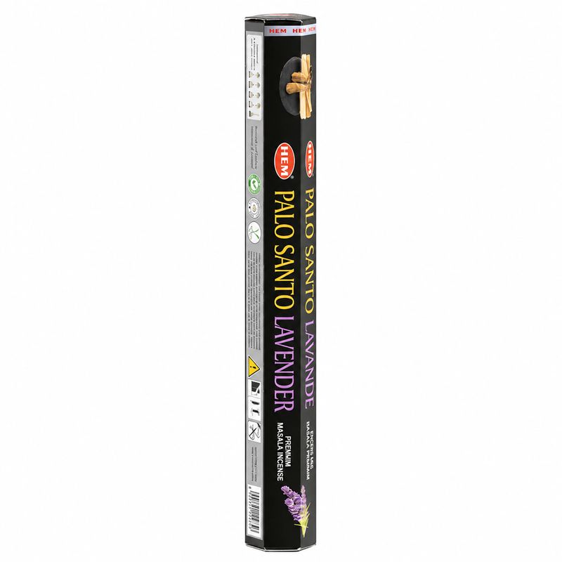 HEM šesťuholníkové kadidlo - Palo Santo Masala - levanduľa