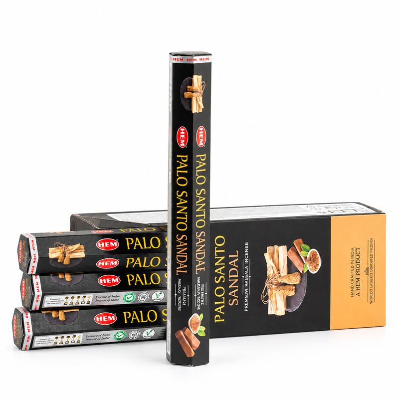 HEM Hexaganal Kadidlo - Palo Santo Masala - Santalové drevo
