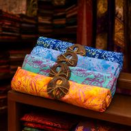 Bali bloková tlač sarong - tropický
