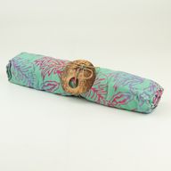Bali sarong s blokovou tlačou - tropický
