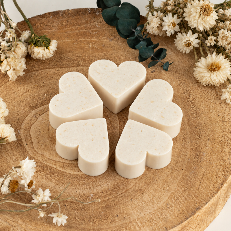 Heart Guest Soaps - kokos