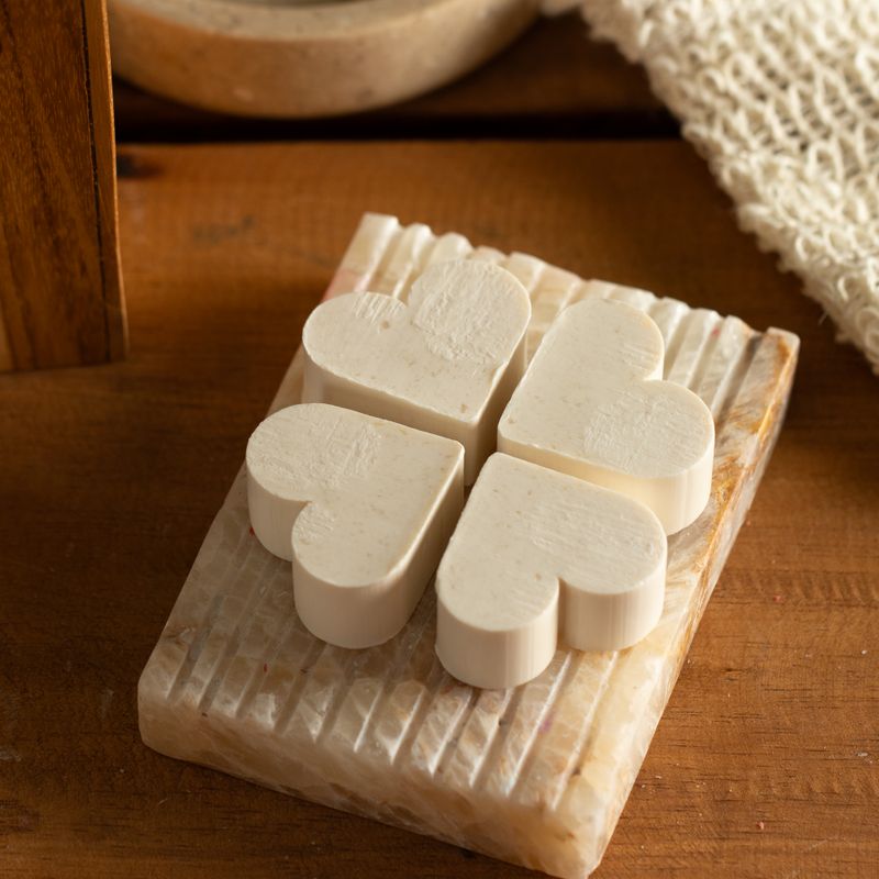 Heart Guest Soaps - kokos