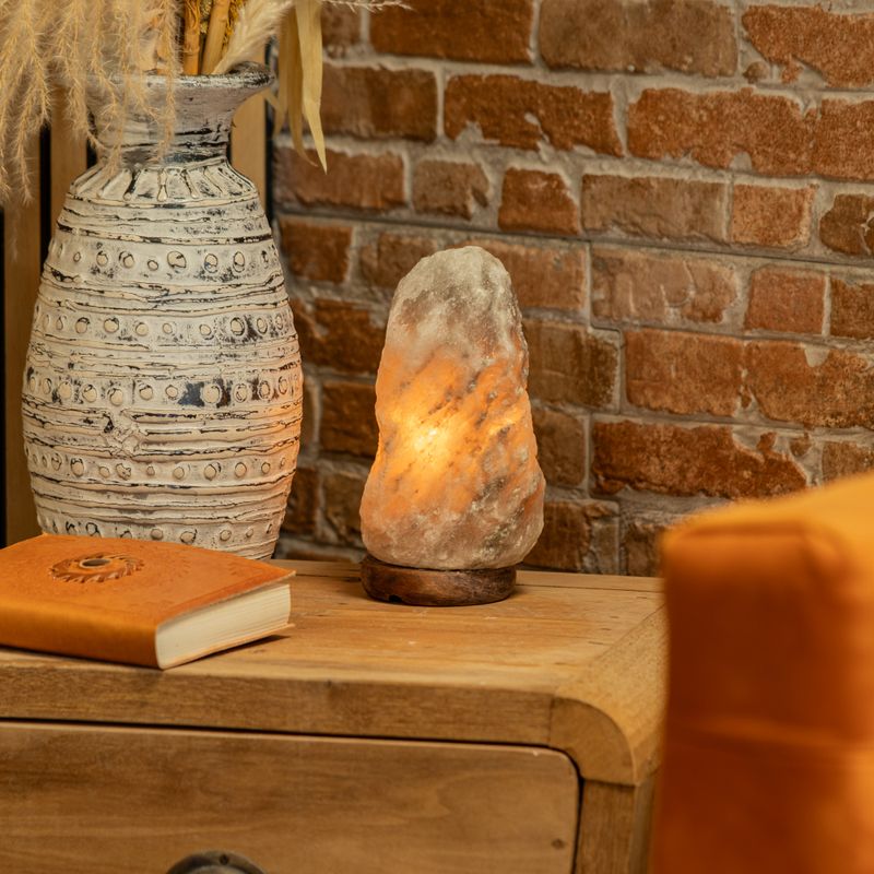 Sivá himalájska soľná lampa - 2-3 kg