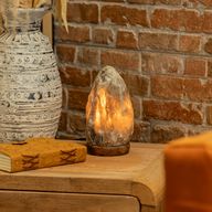 Sivá himalájská solná lampa - 1,5 - 2 kg