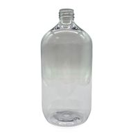 Priehľadná plastová fľaša typu Boston - 1000 ml