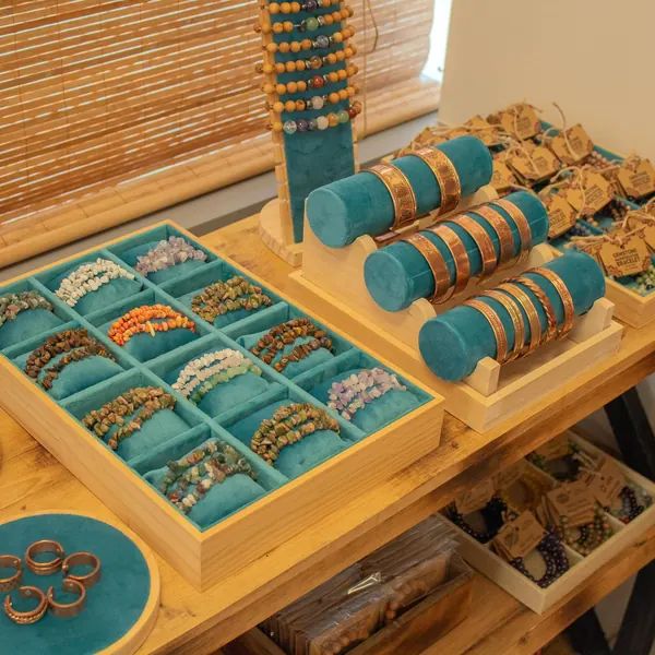 AWGifts showroom – vystavené šperky