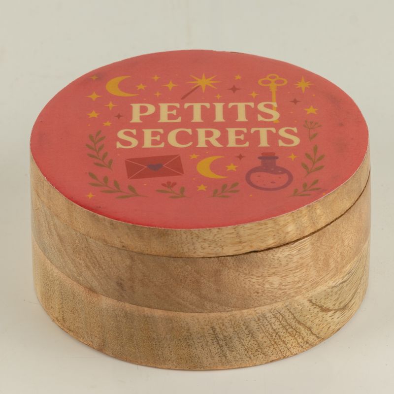 Okrúhla smaltovaná škatuľka - Petite Secrets