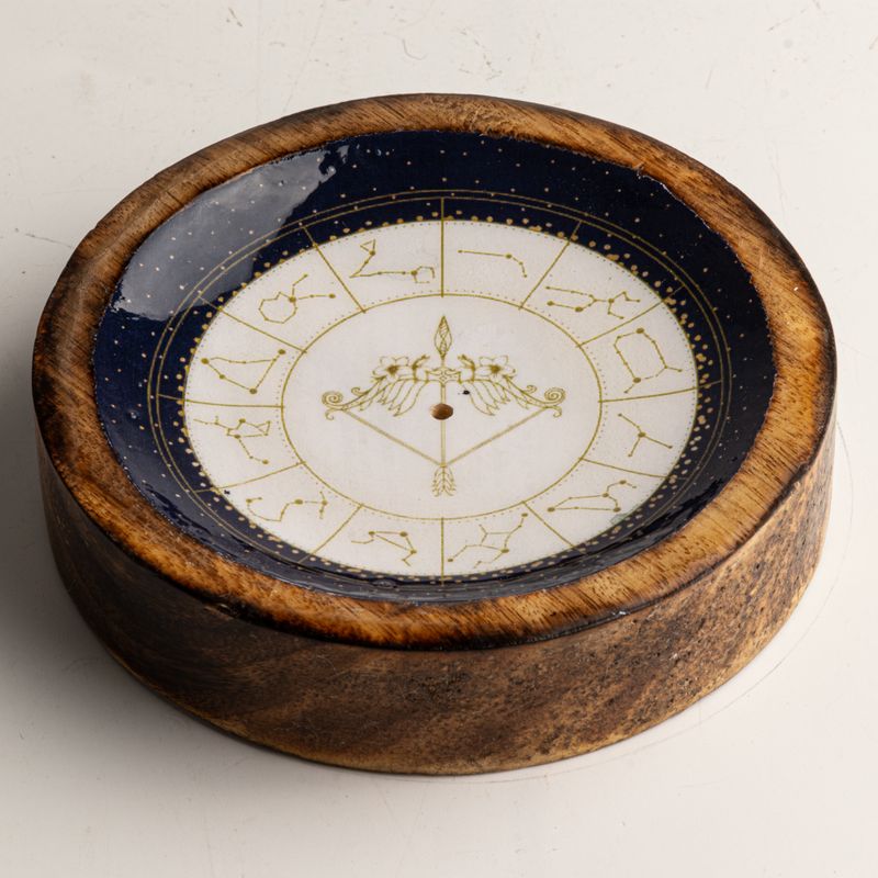 Mini miska so znamením zverokruhu a držiak na vonné tyčinky - Strelec