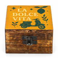 Malá Smaltovaná Krabička - La Dolce Vita