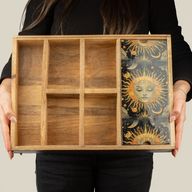 Tarotová tácka Sun Goddess s držiakom na karty