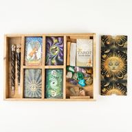 Tarotová tácka Sun Goddess s držiakom na karty