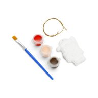 Jingle Bunch vianočná dekorácia na vymaľovanie – vianočný stromček DIY