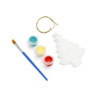 Jingle Bunch vianočná dekorácia na vymaľovanie – vianočný stromček DIY