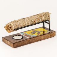 Veľký smaltovaný Stojan na Palo Santo – štartovací balík (4 × 6 dizajnov)