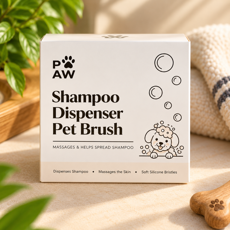 Hrebene a kefy PAW – Šampón a masáž Easy Wash – silikónové štetiny