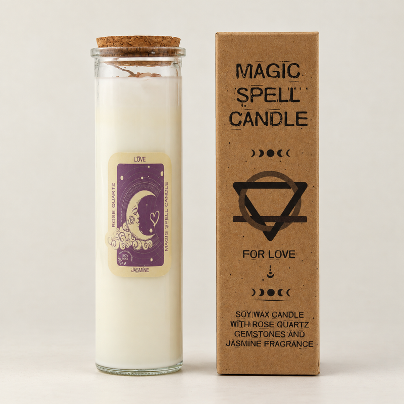 Magická sviečka na rituály – Láska