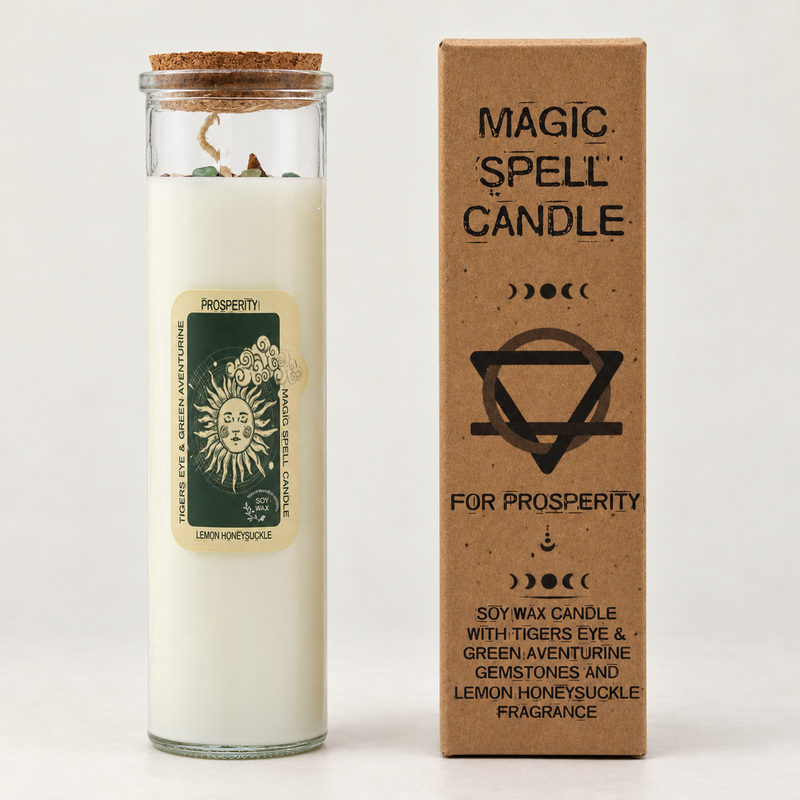 Magická sviečka na rituály – Prosperita