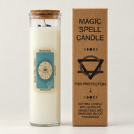 Magická sviečka na rituály – Ochrana