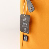 Veľké plátenné puzdro na notebook – oranžové