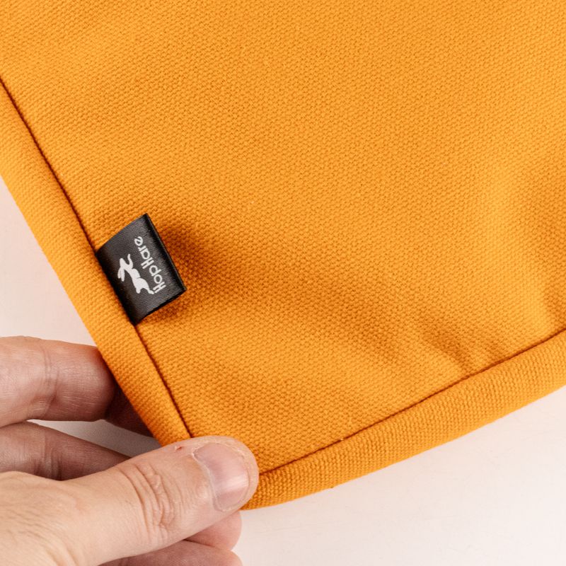 Veľké plátenné puzdro na notebook – oranžové