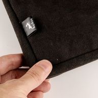 Cestovné puzdro na notebook s efektom Stonewash – antracitové