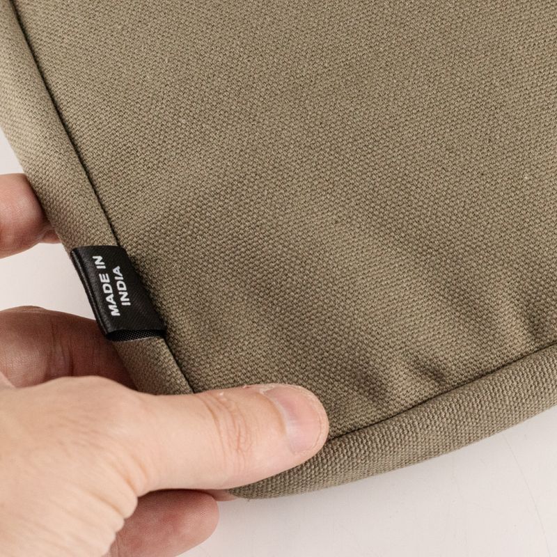 Plátenné puzdro na tablet – olivové
