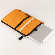 Plátenné puzdro na tablet – oranžové