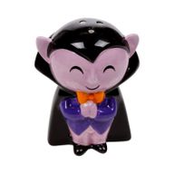 Strašidelná keramická súprava soľničky a koreničky Dracula a rakva