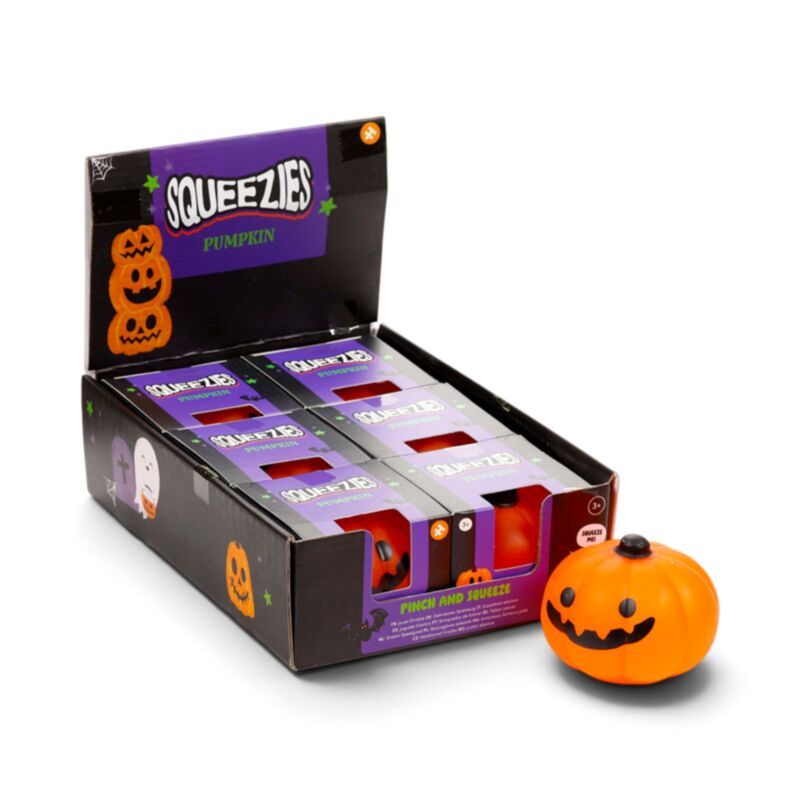 Antistresová hračka Squeezy Spooky - Tekvica