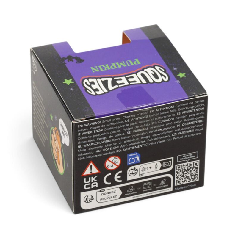 Antistresová hračka Squeezy Spooky - Tekvica