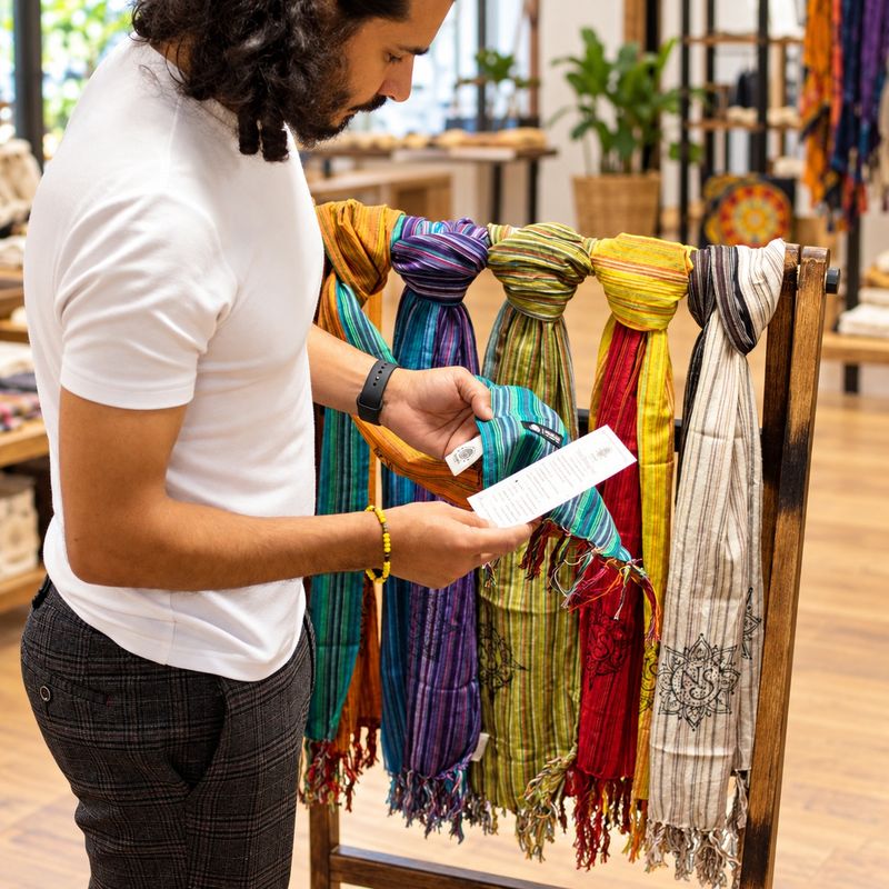 Nomad Sari štartovací balíček šál Travel Blessing – 72 šál + stojan na vystavenie ZDARMA