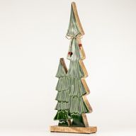 Stratení v lese – Veľká – Dvojité smaltované stromy – (45x15x2,5 cm)