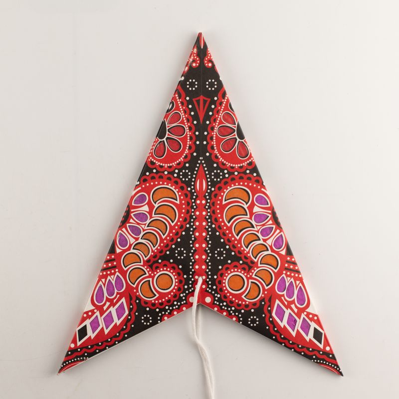 Hviezdna lampa - Fire Festival päťcípa - 60 cm