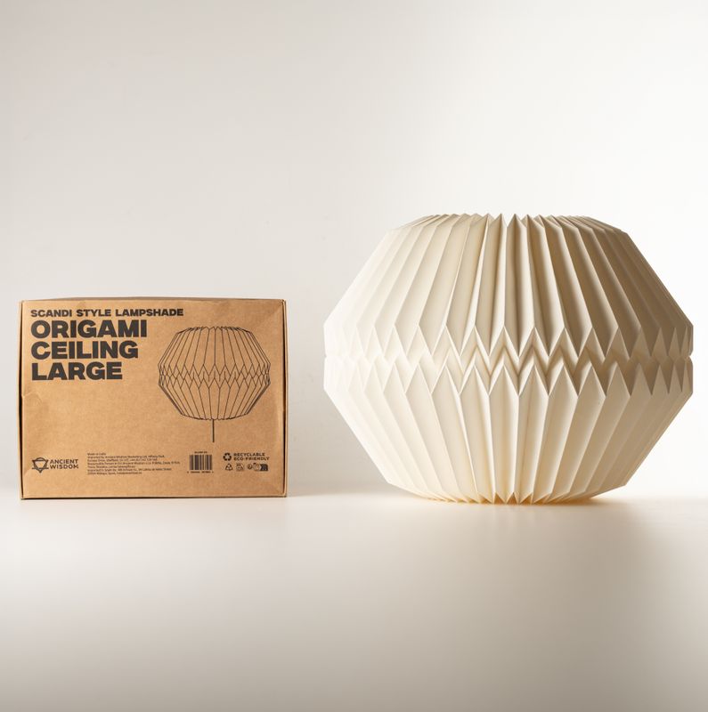 Veľká stropná lampa Origami