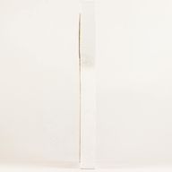 Anjel z mangového dreva – bielený s vyrezávanou železnou dekoráciou – 39 cm