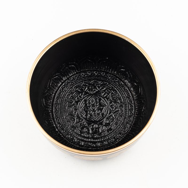 Čierne zverokruhové misky – sada 3 kusov – 15 cm, 19 cm, 20 cm