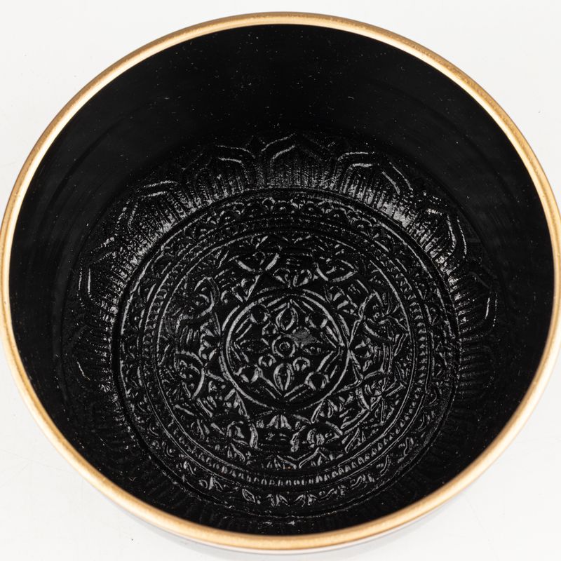 TRUE NORTH - Čierna spievajúca misa – súprava – 15x7,5 cm