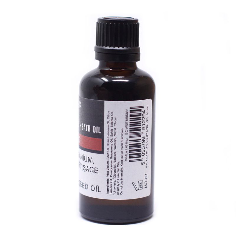 Kúpeľový a Masážny Olej na Holenie - 50ml